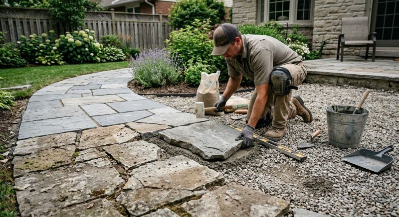 Flagstone Replacement Service